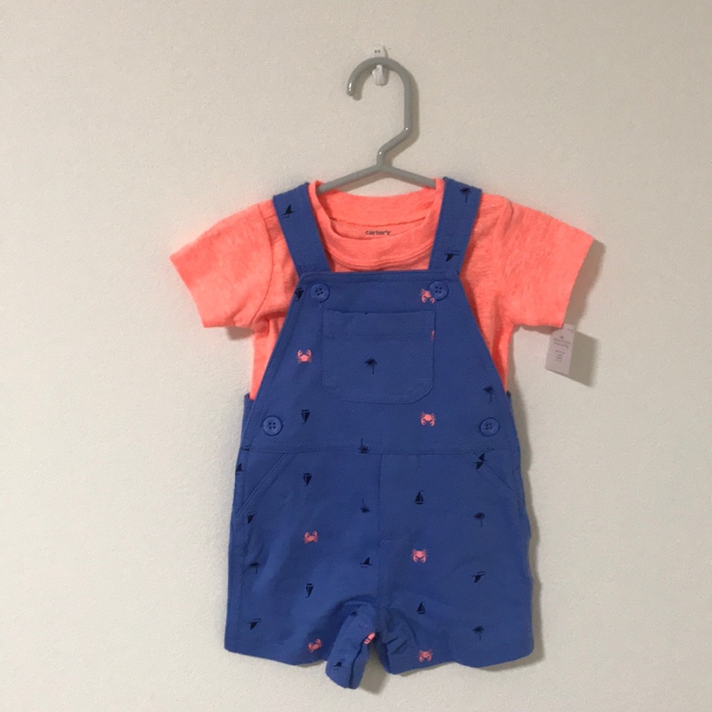 New carters 2 piece set with tag attached